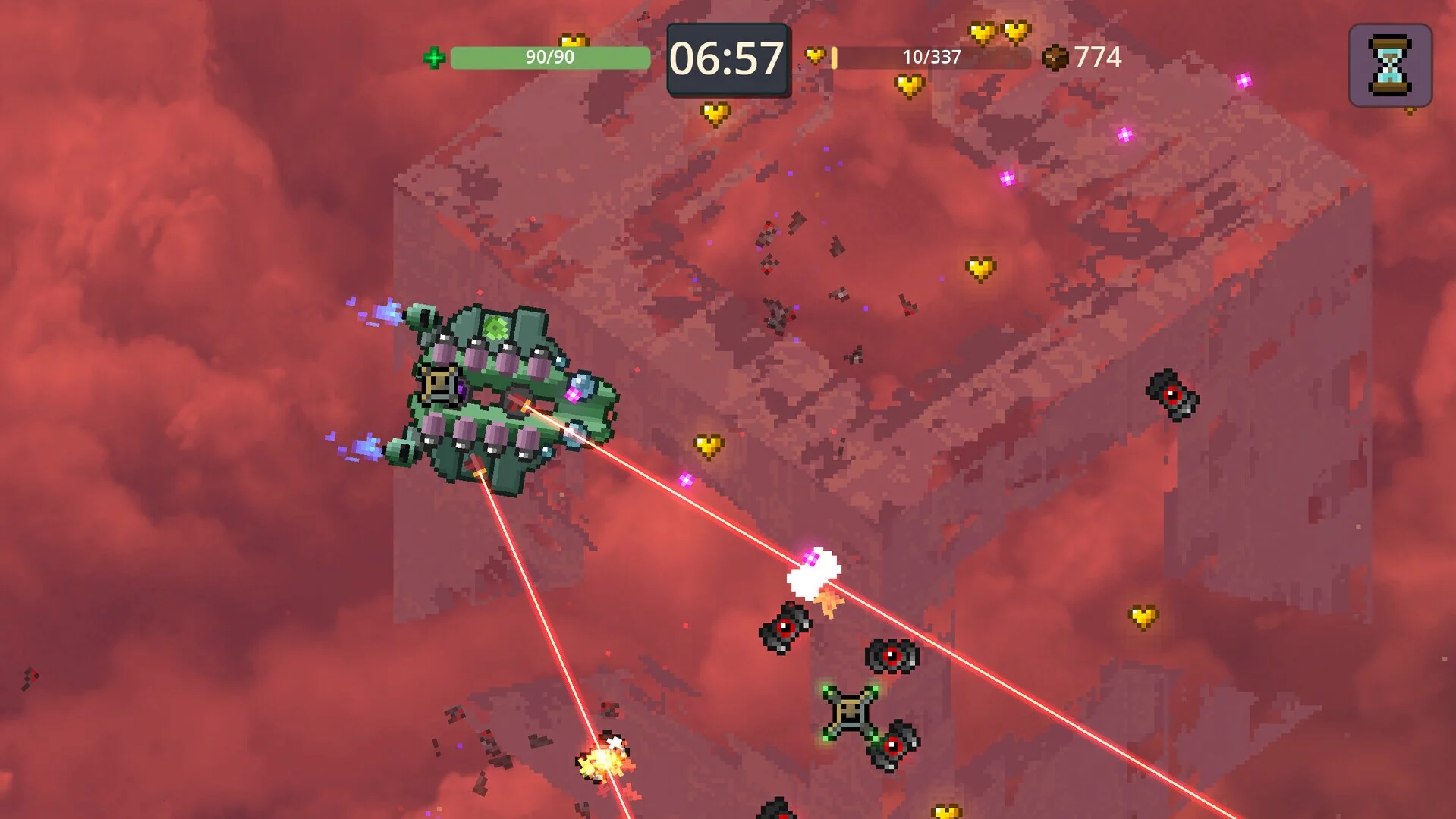 Изображение игры: Cozy Space Survivors