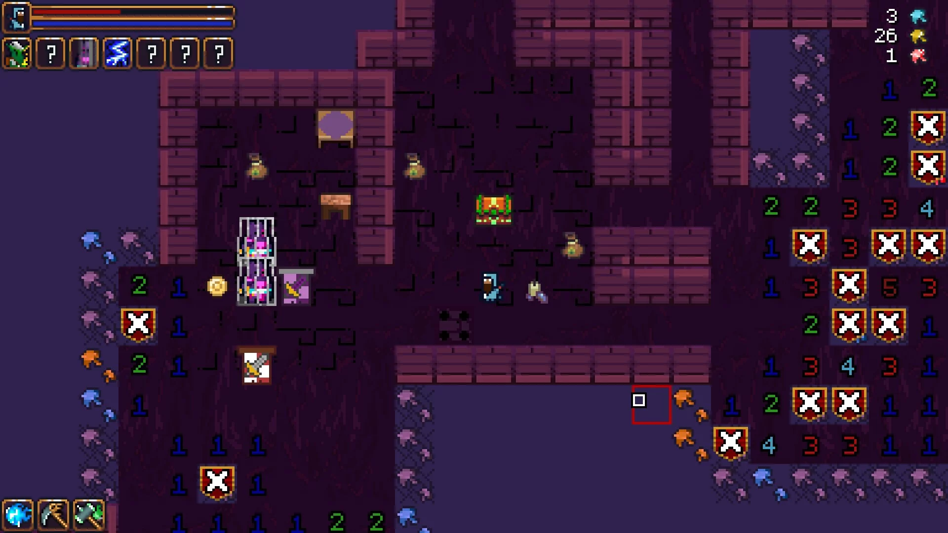 Изображение игры: Dungeon Minesweeper