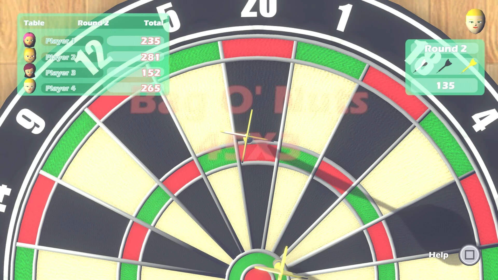 Изображение игры: Darts Up