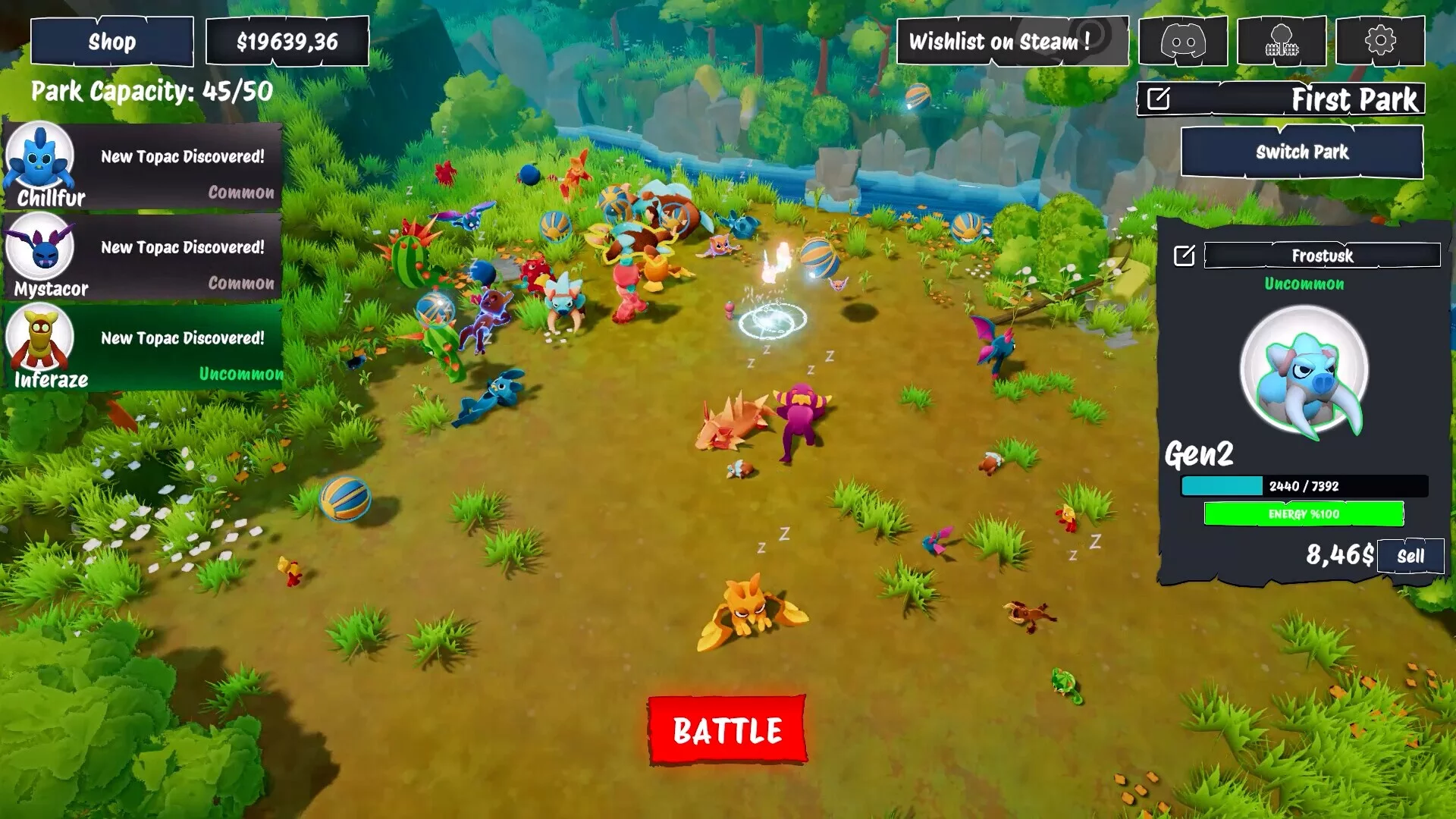 Изображение игры: Topac Battle