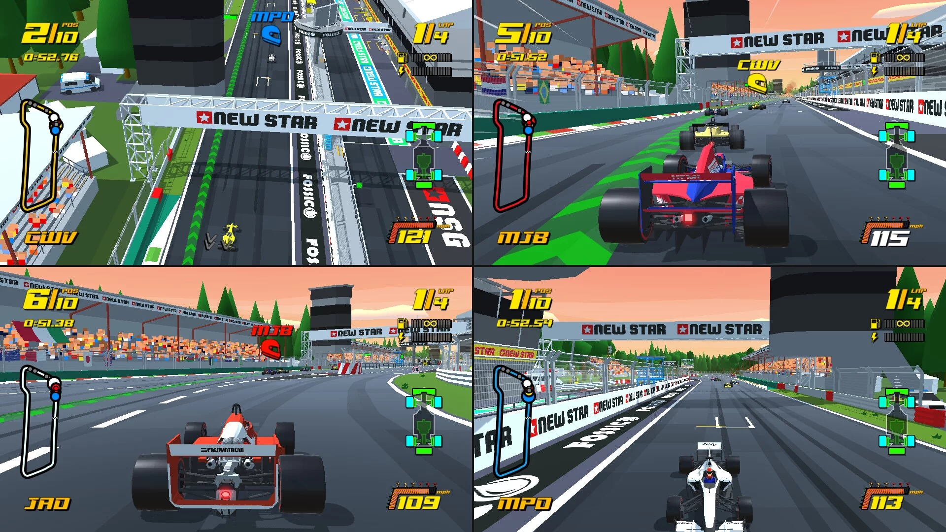Изображение игры: New Star GP