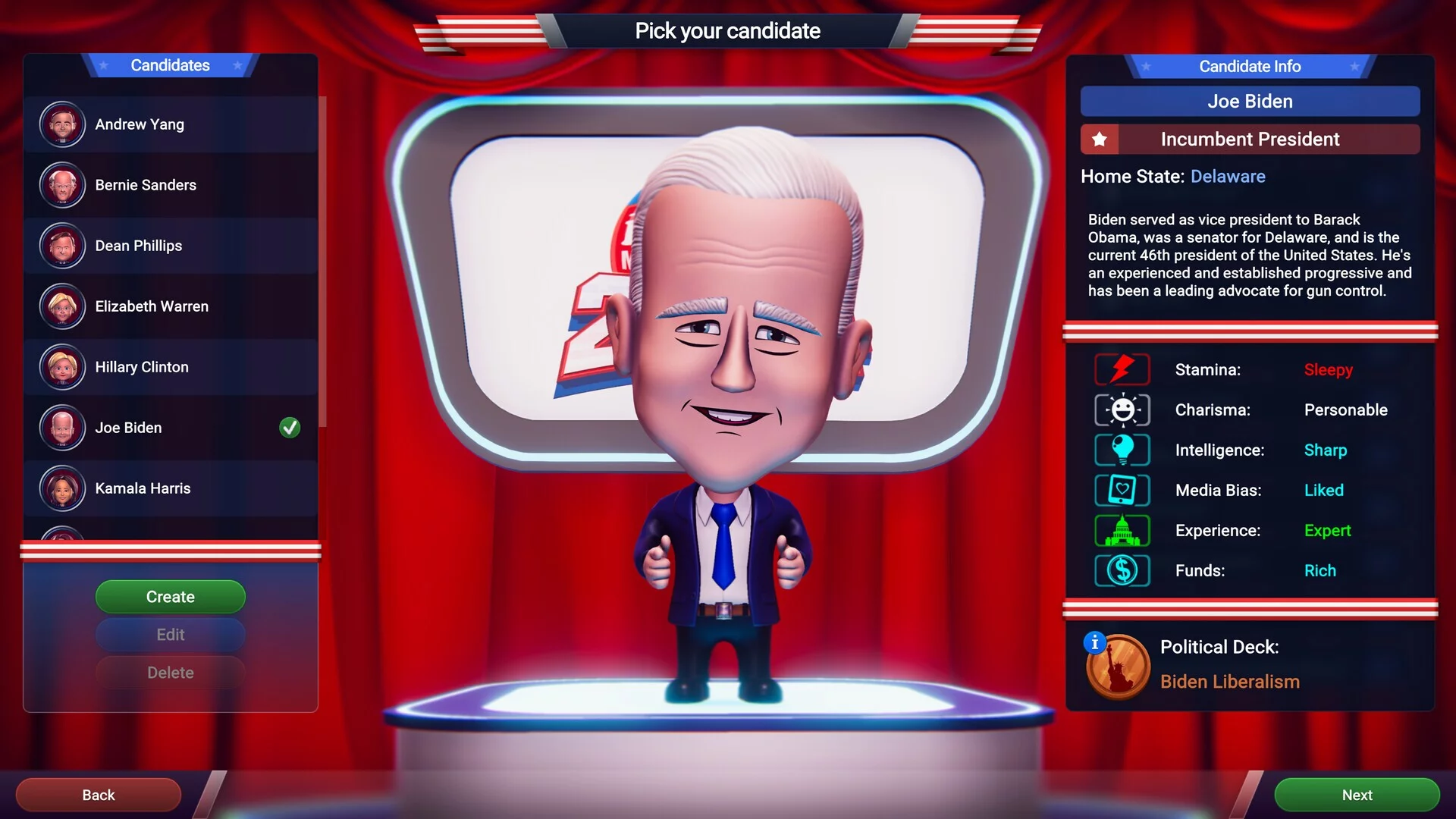 Изображение игры: The Political Machine 2024