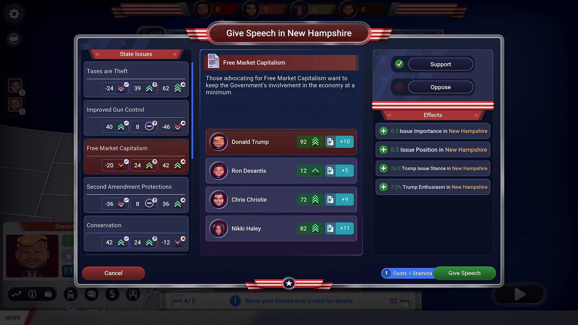 Изображение игры: The Political Machine 2024
