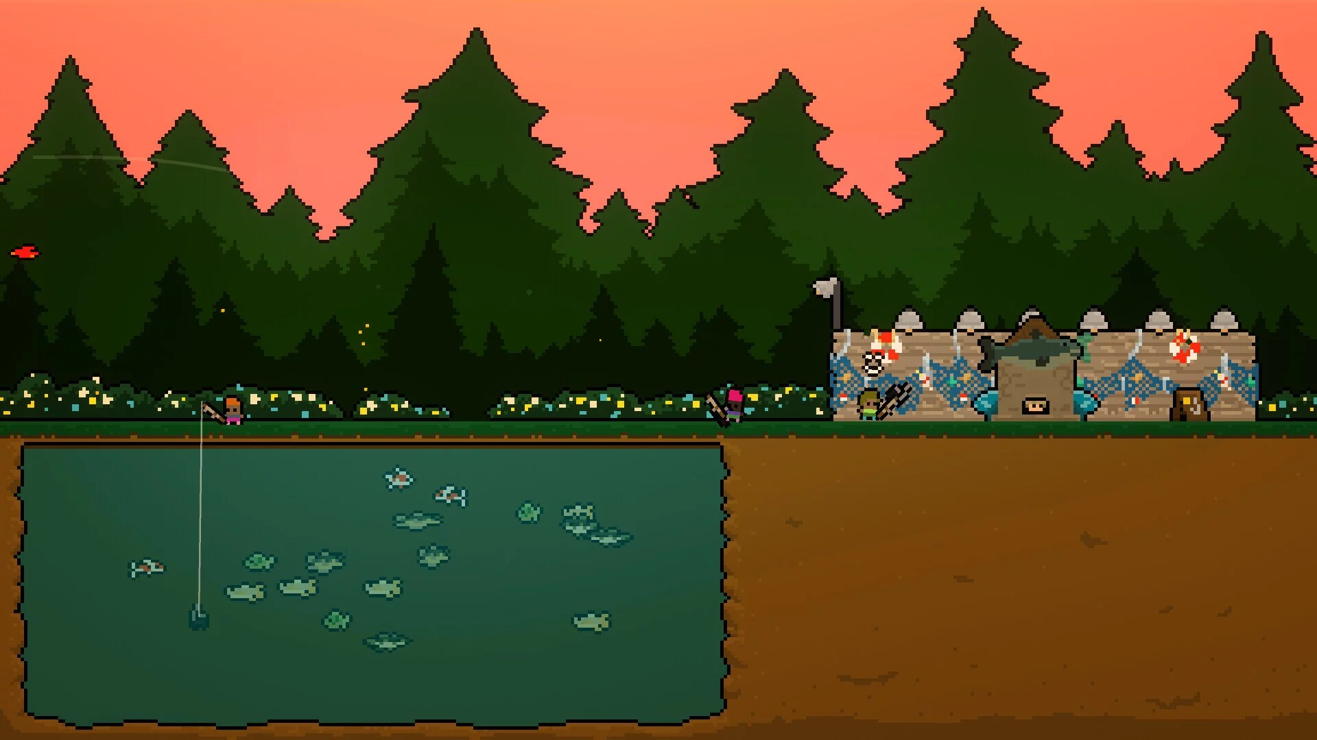 Изображение игры: Pocket Idler: Fishing Pond