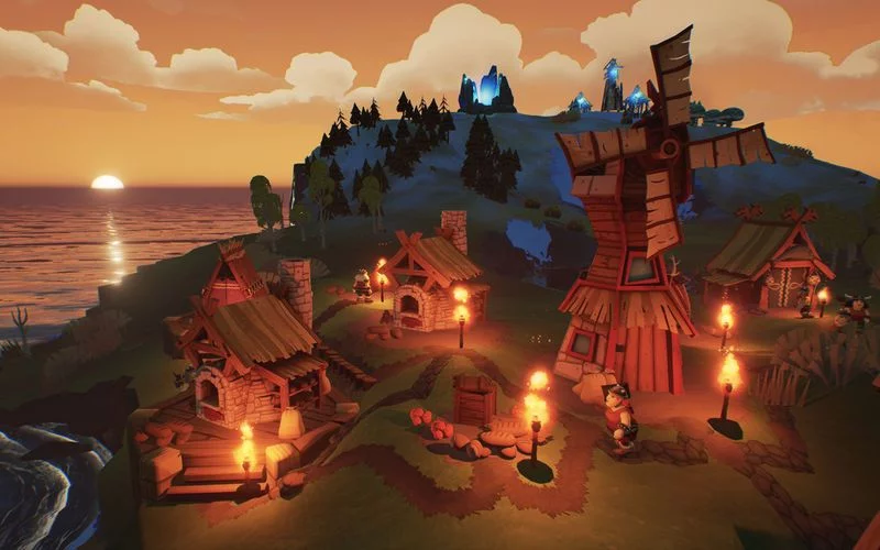 Изображение игры: Valhalla Hills - Two Horned Helmet Edition