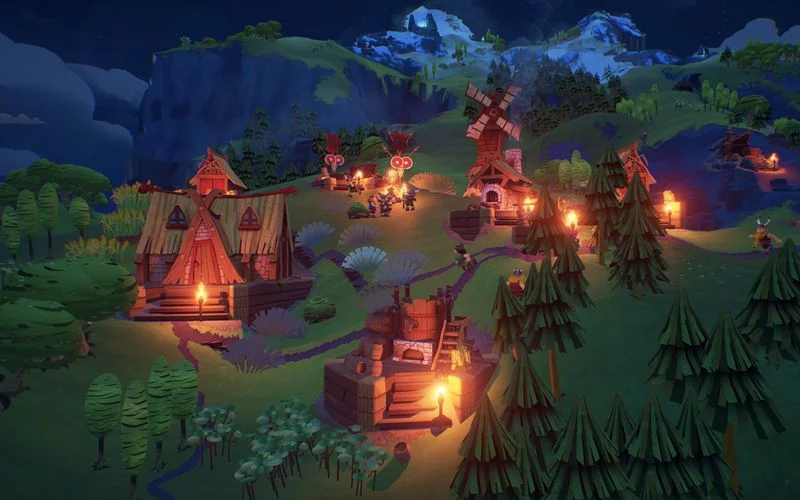 Изображение игры: Valhalla Hills - Two Horned Helmet Edition