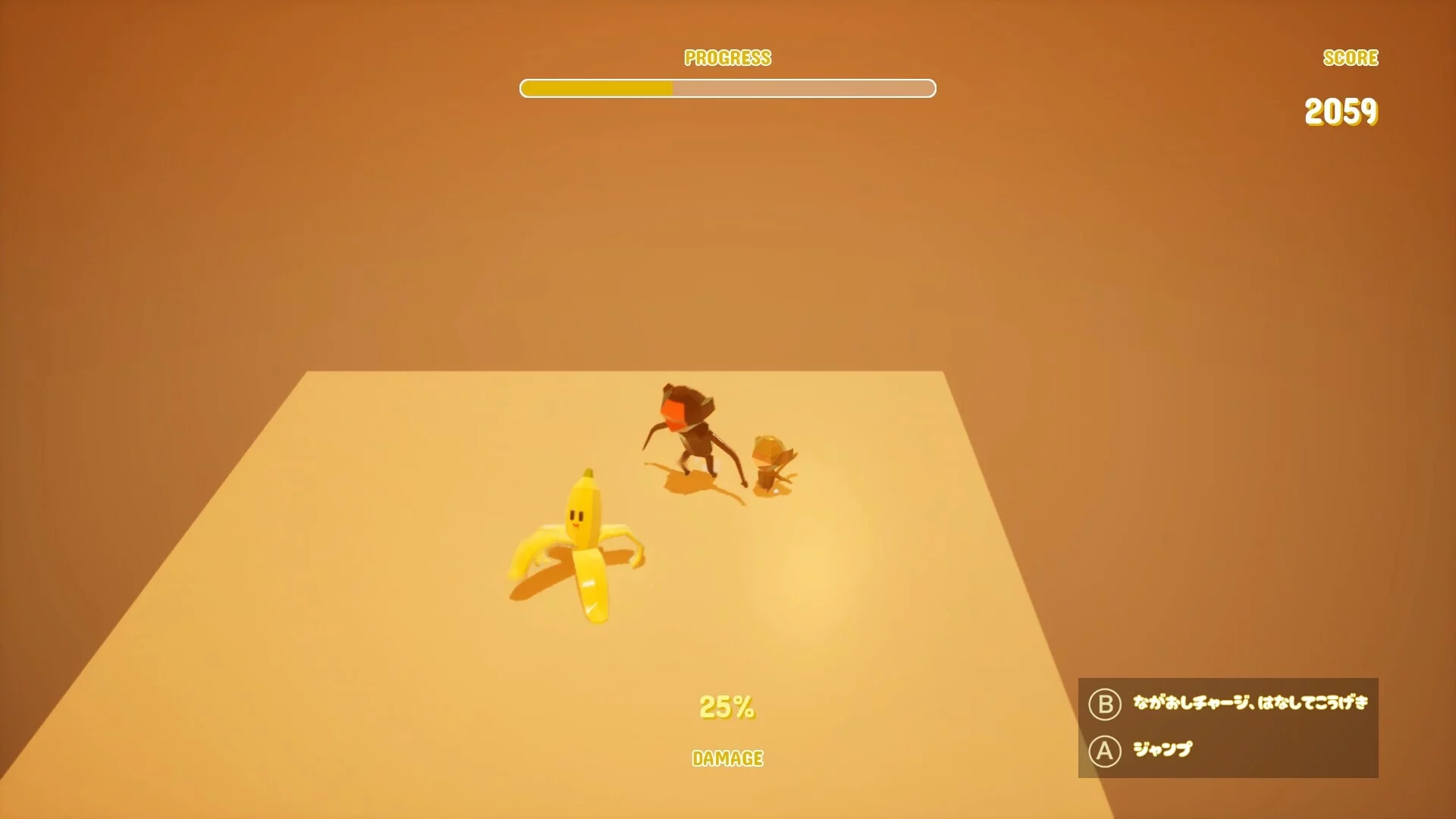Изображение игры: Banana Step