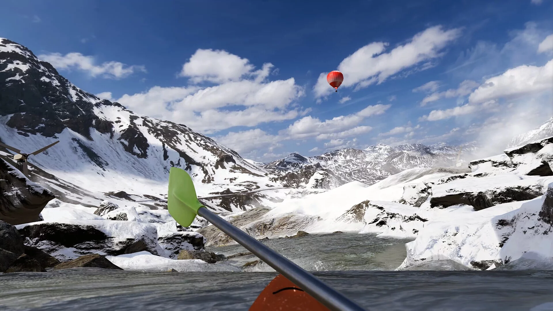 Изображение игры: Whitewater VR: Extreme Kayaking Adventure