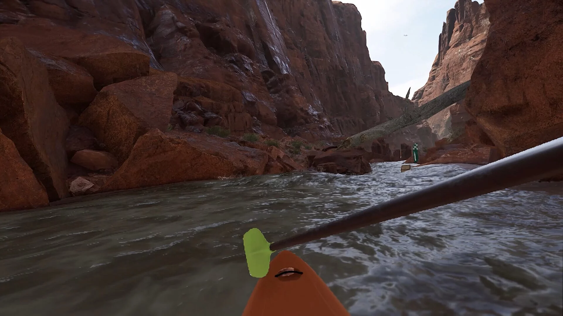 Изображение игры: Whitewater VR: Extreme Kayaking Adventure
