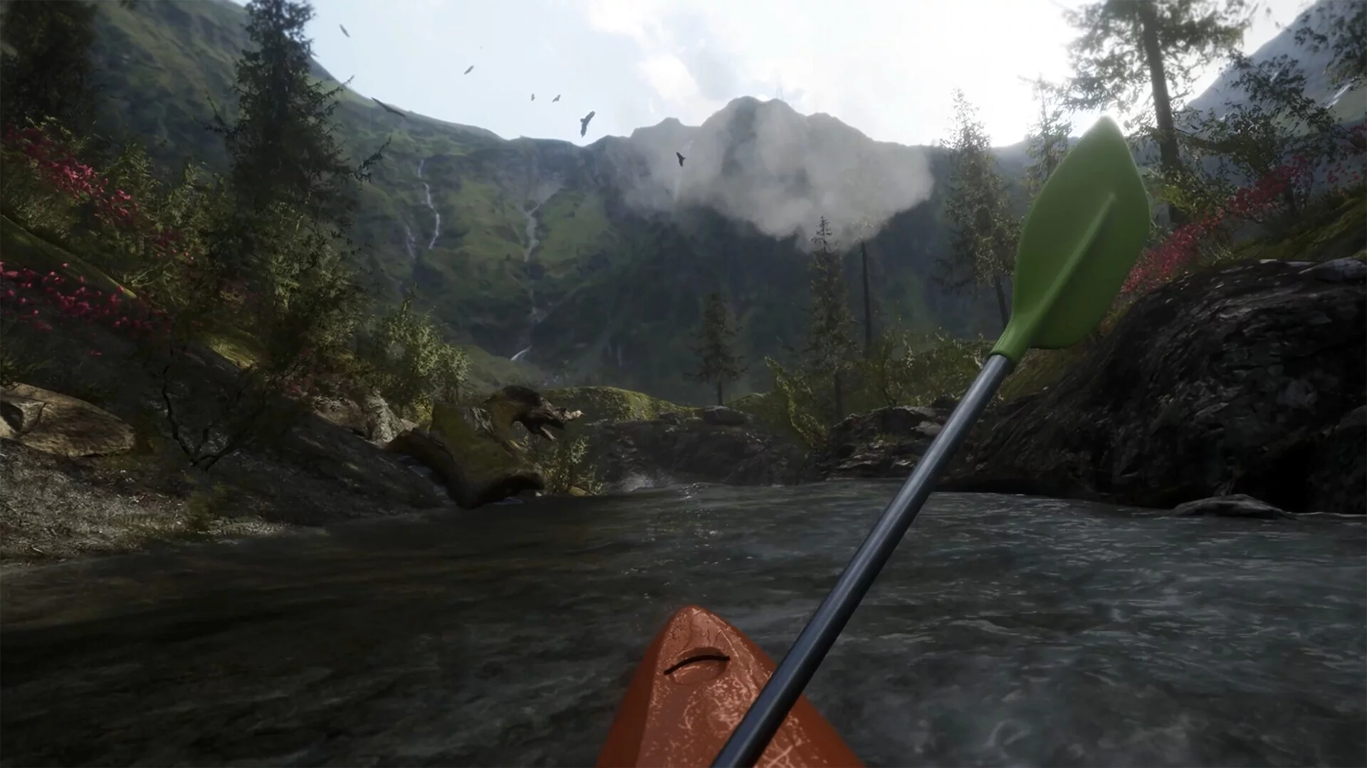 Изображение игры: Whitewater VR: Extreme Kayaking Adventure