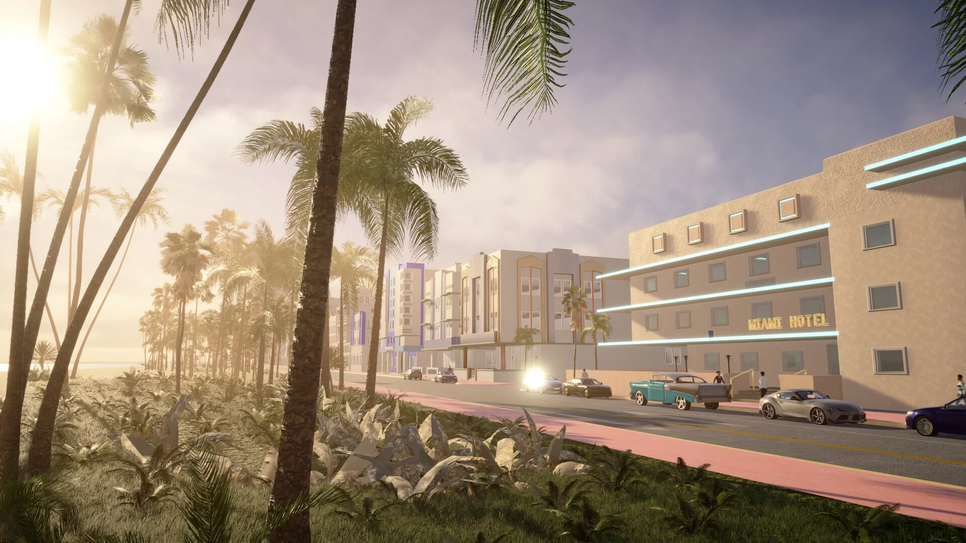 Изображение игры: Miami Hotel Simulator Prologue
