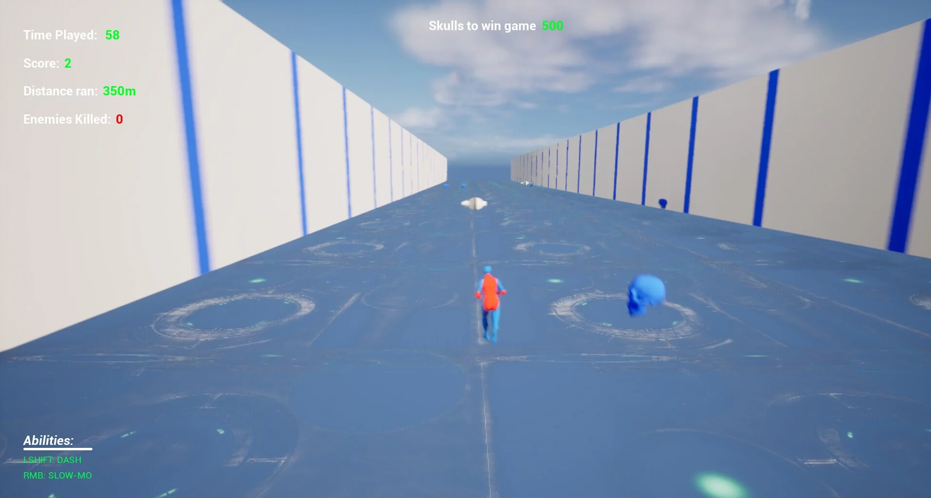 Изображение игры: Cyborg Runner