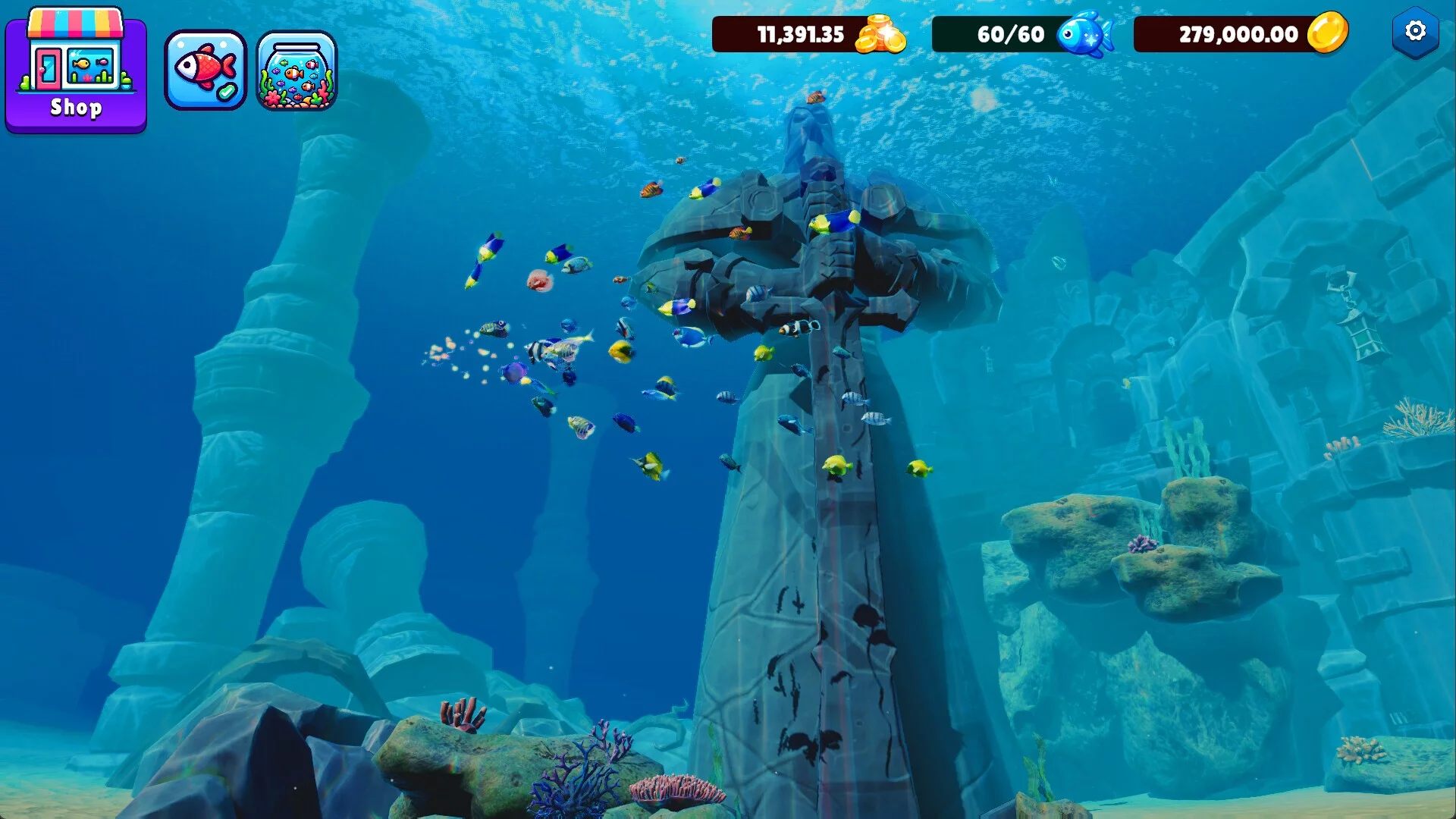Изображение игры: AquaFantasia