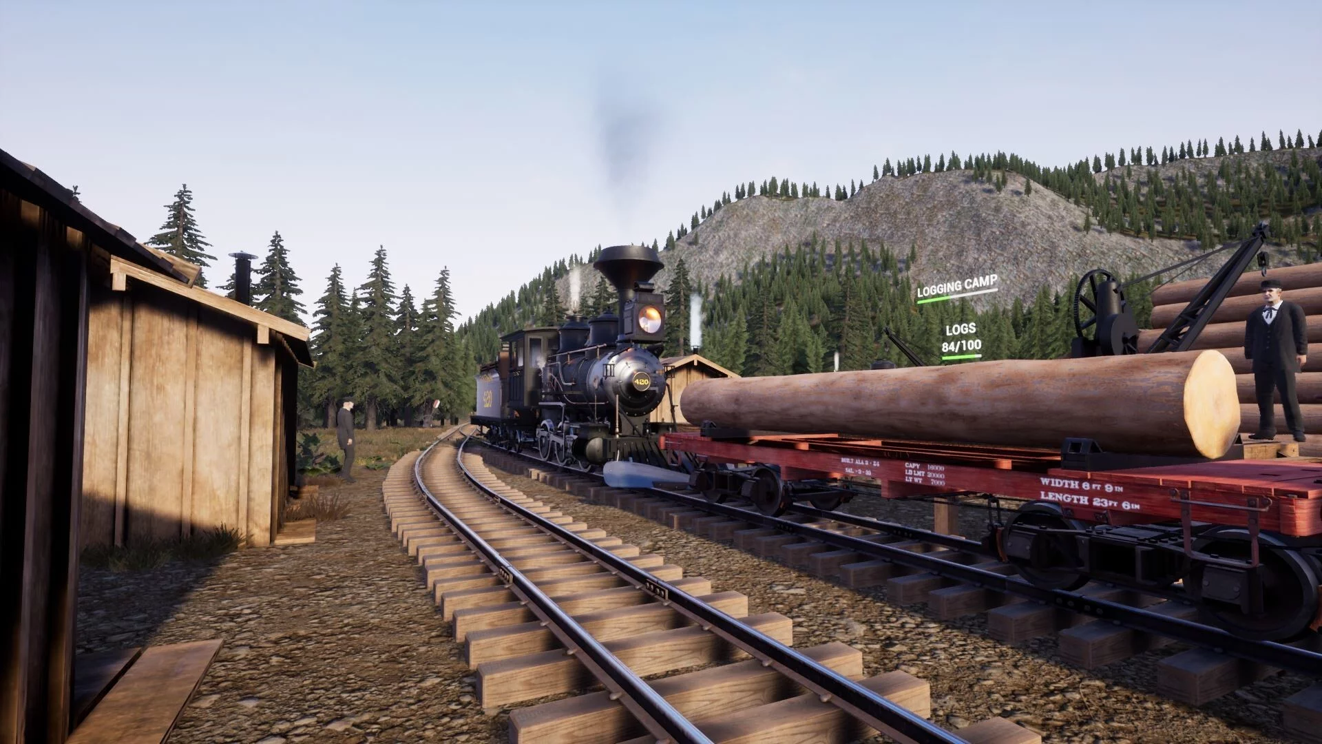 Изображение игры: RAILROADS Online!