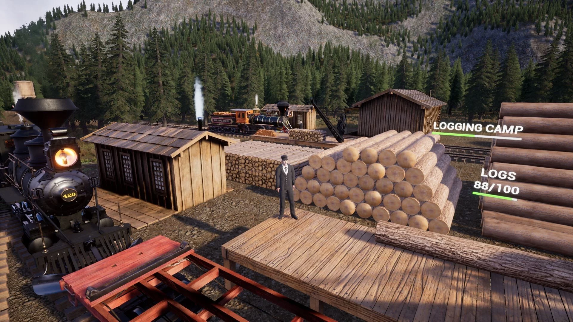 Изображение игры: RAILROADS Online!