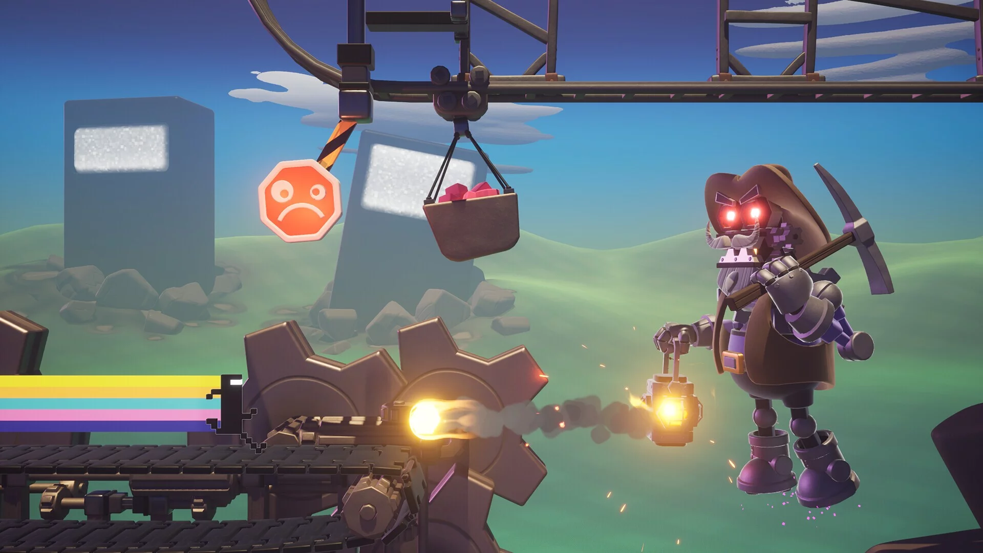 Изображение игры: BIT.TRIP RERUNNER