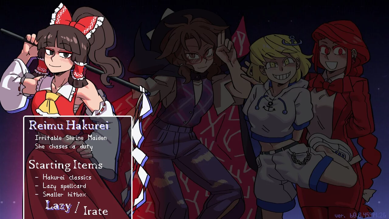 Изображение игры: Touhou Lensed Night Sky, Kaseigai