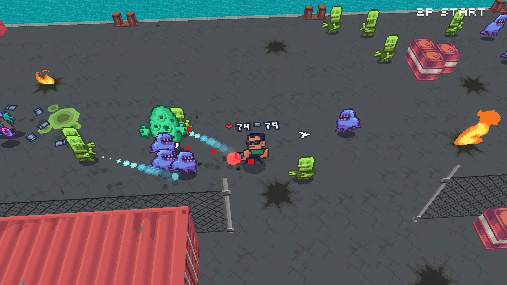 Изображение игры: Zombies, Aliens and Guns