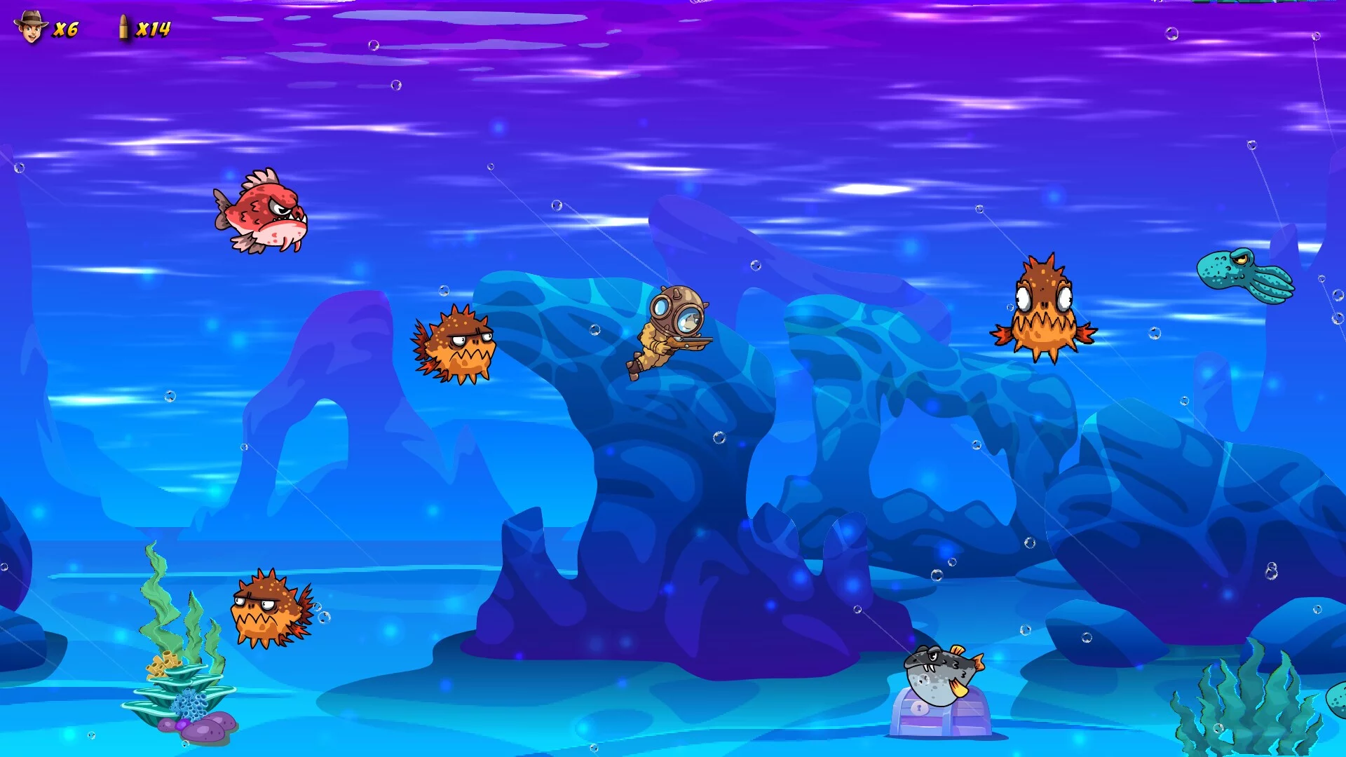 Изображение игры: RISKY CHRONICLES and the curse of destiny