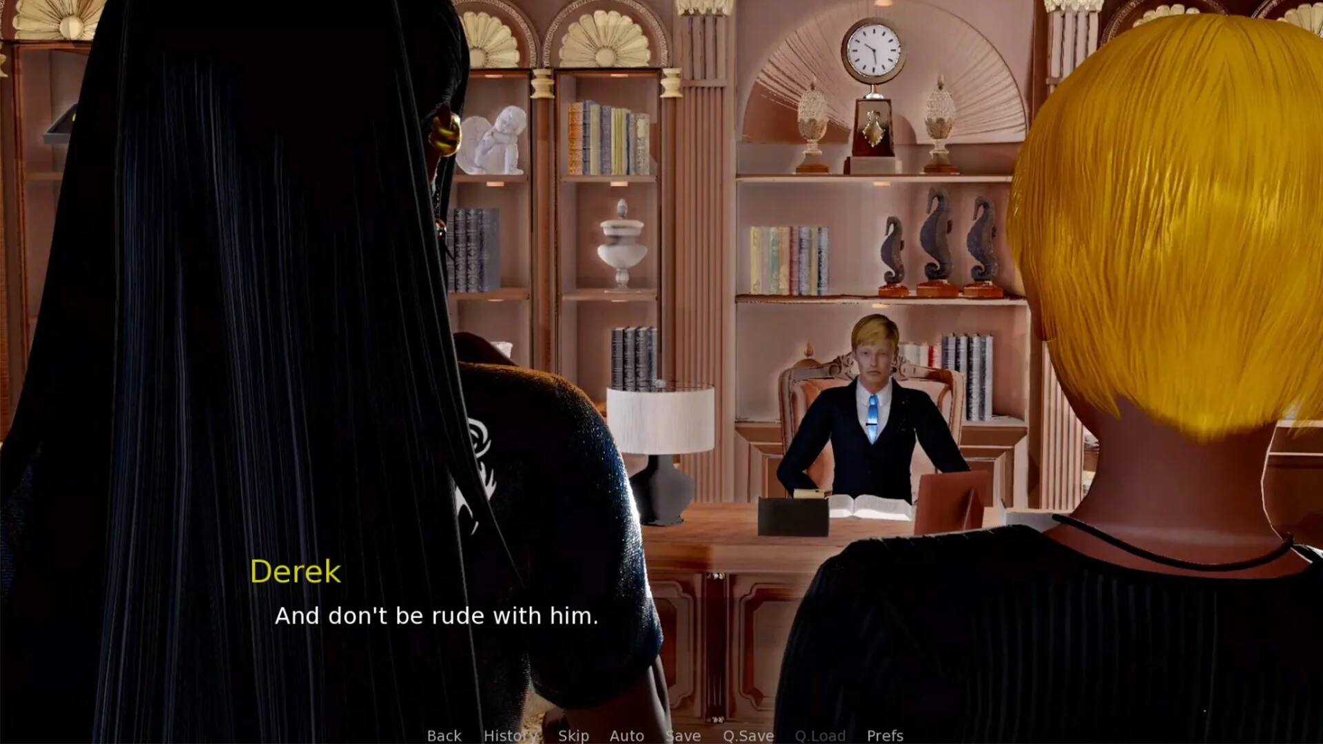 Изображение игры: Office Harasser - Sell your girls!