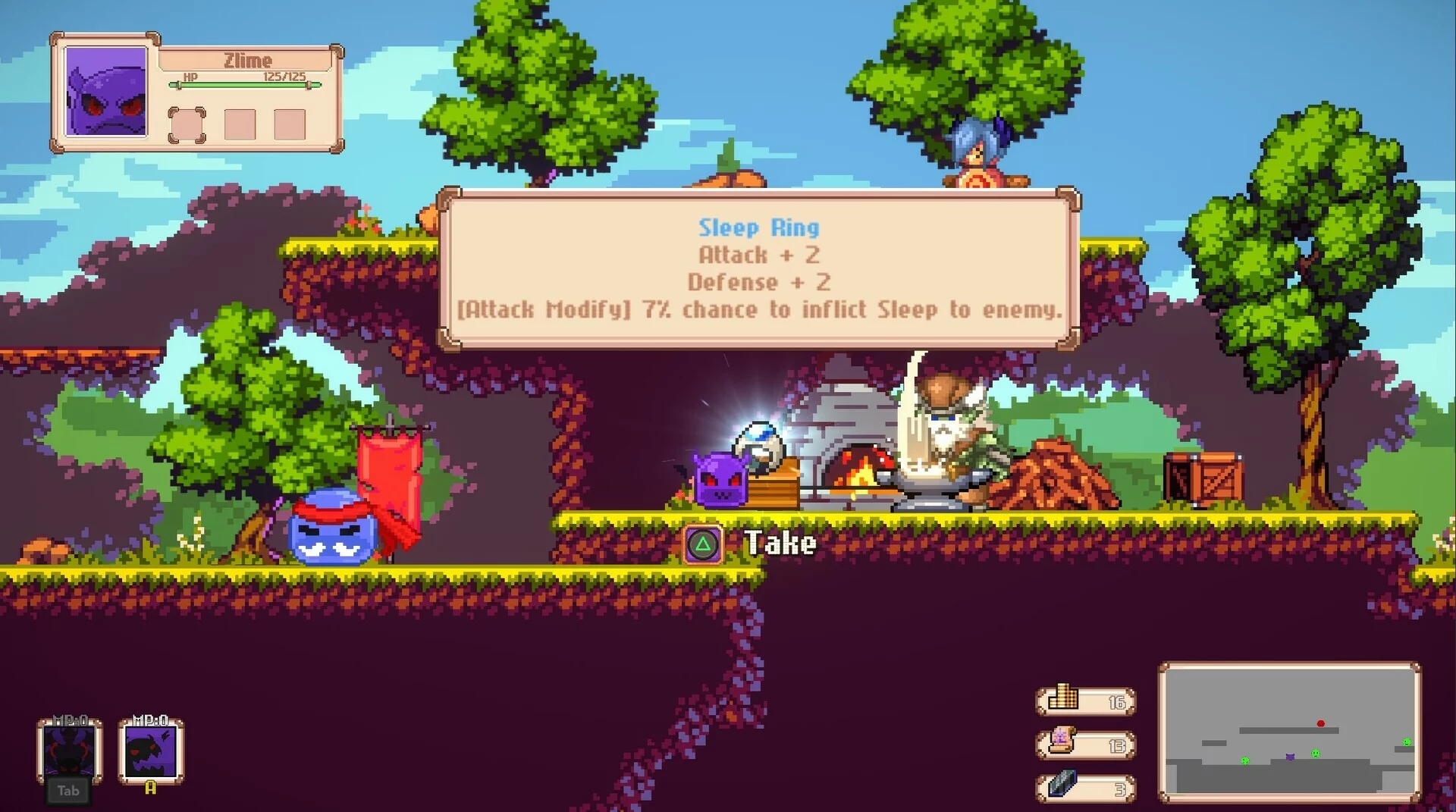 Изображение игры: Zlime: Return Of Demon Lord