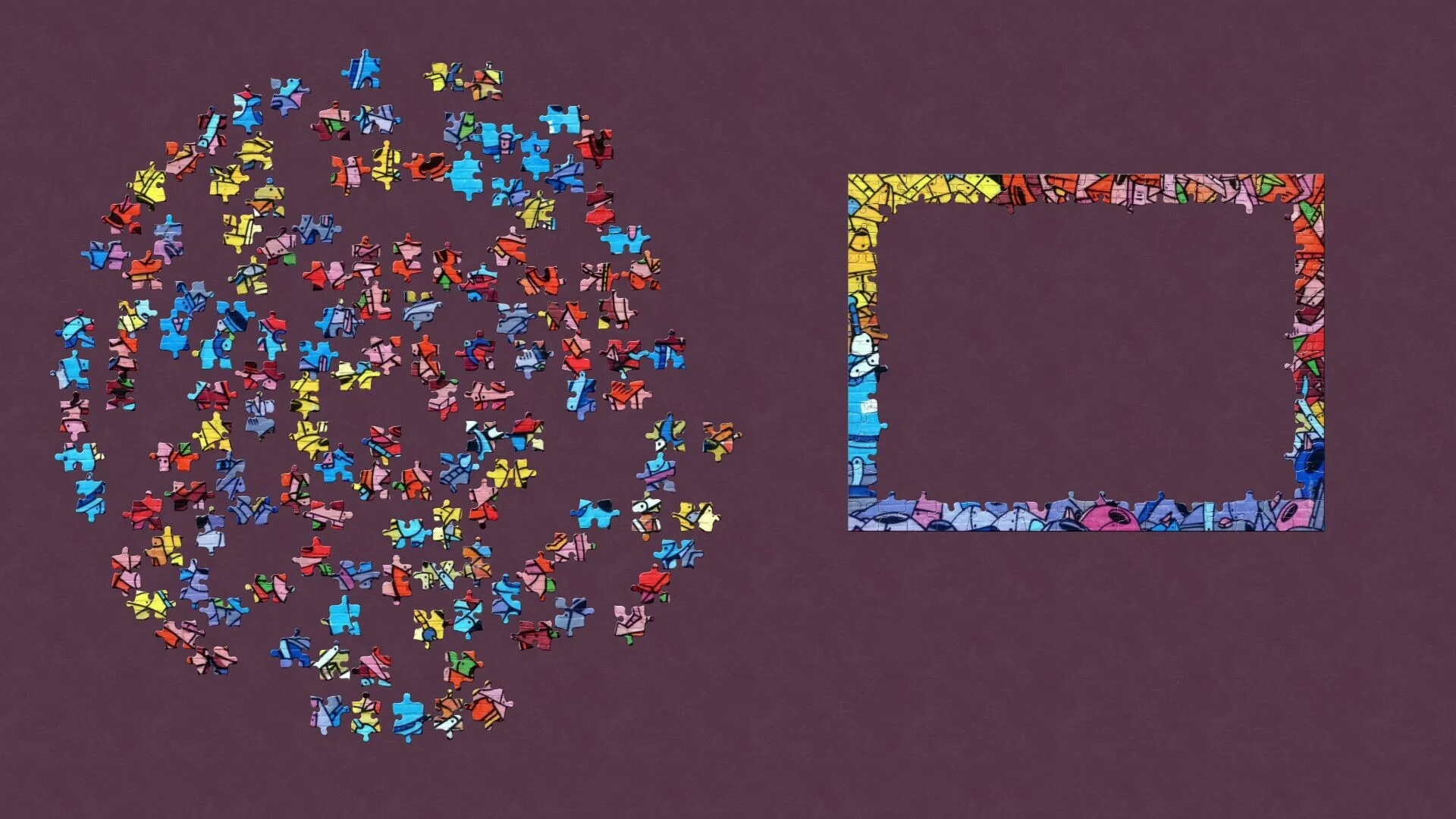Изображение игры: Jigsaw Puzzles Infinite