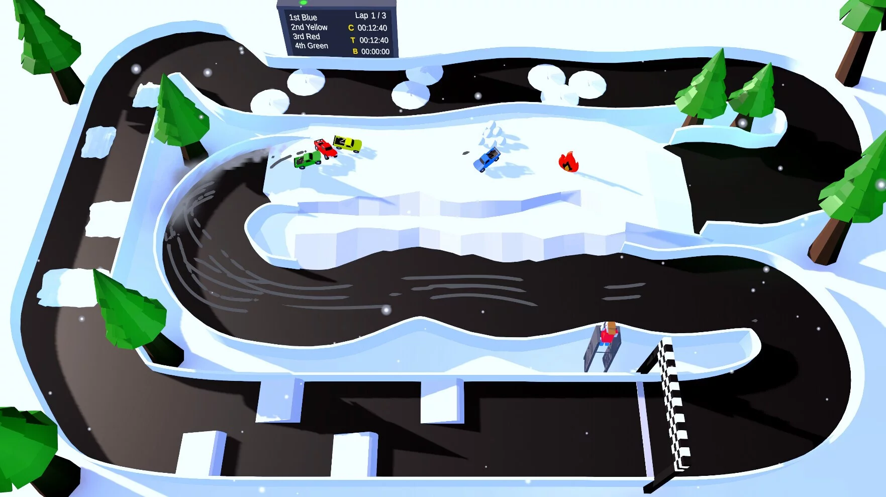 Изображение игры: Retro Rally!