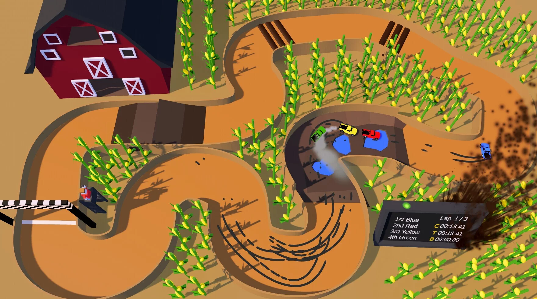 Изображение игры: Retro Rally!