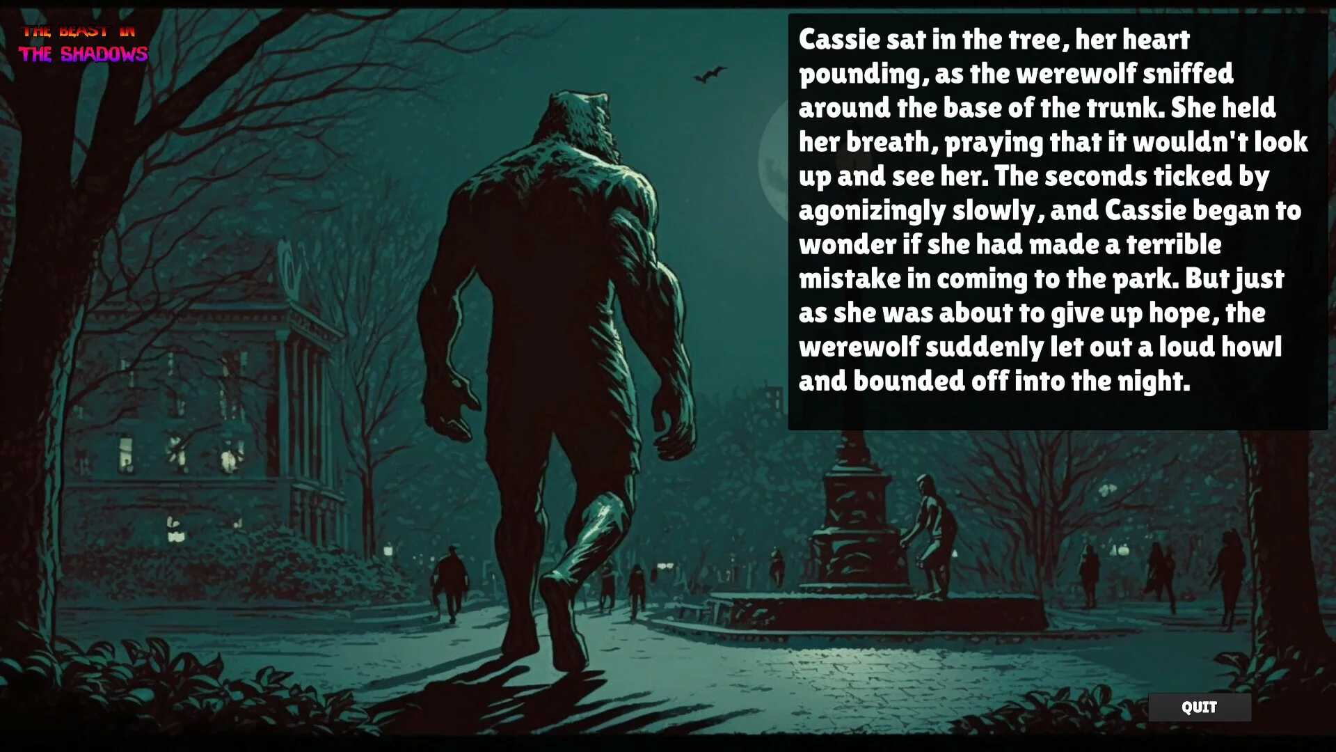 Изображение игры: The Beast in the Shadows
