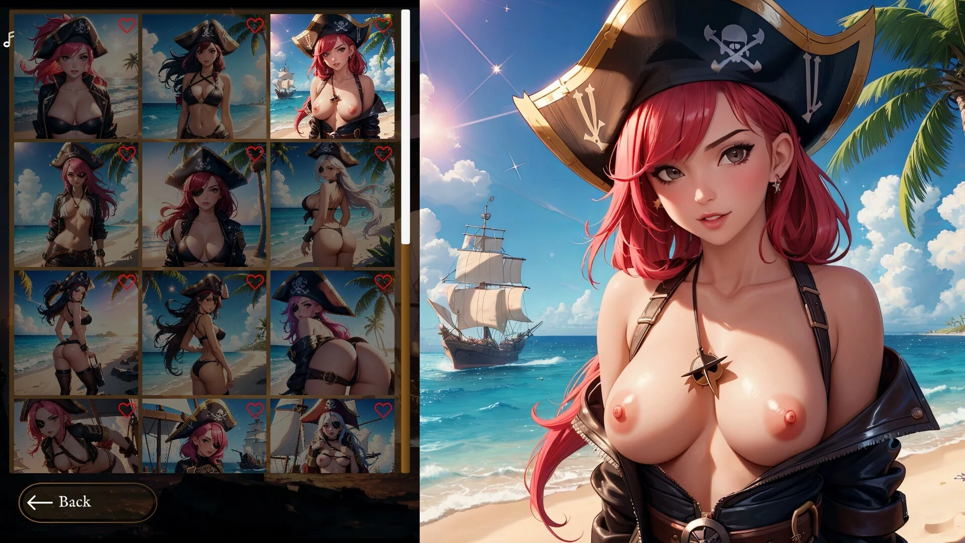 Изображение игры: Hentai Senpai: Pirates!