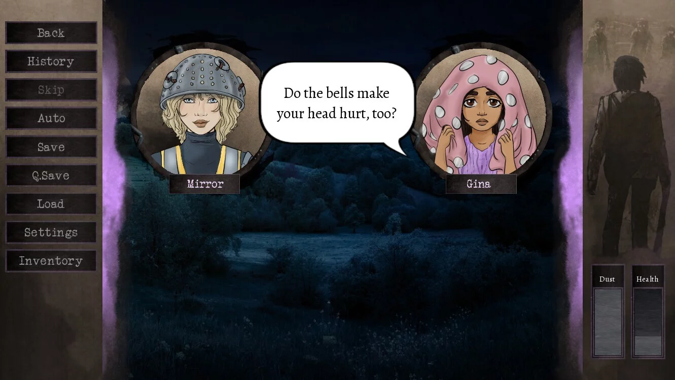 Изображение игры: The Dust of the Violet Crystals