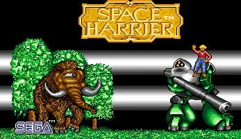 Изображение игры: Space Harrier (1986)