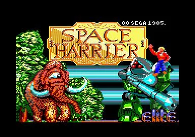Изображение игры: Space Harrier (1986)
