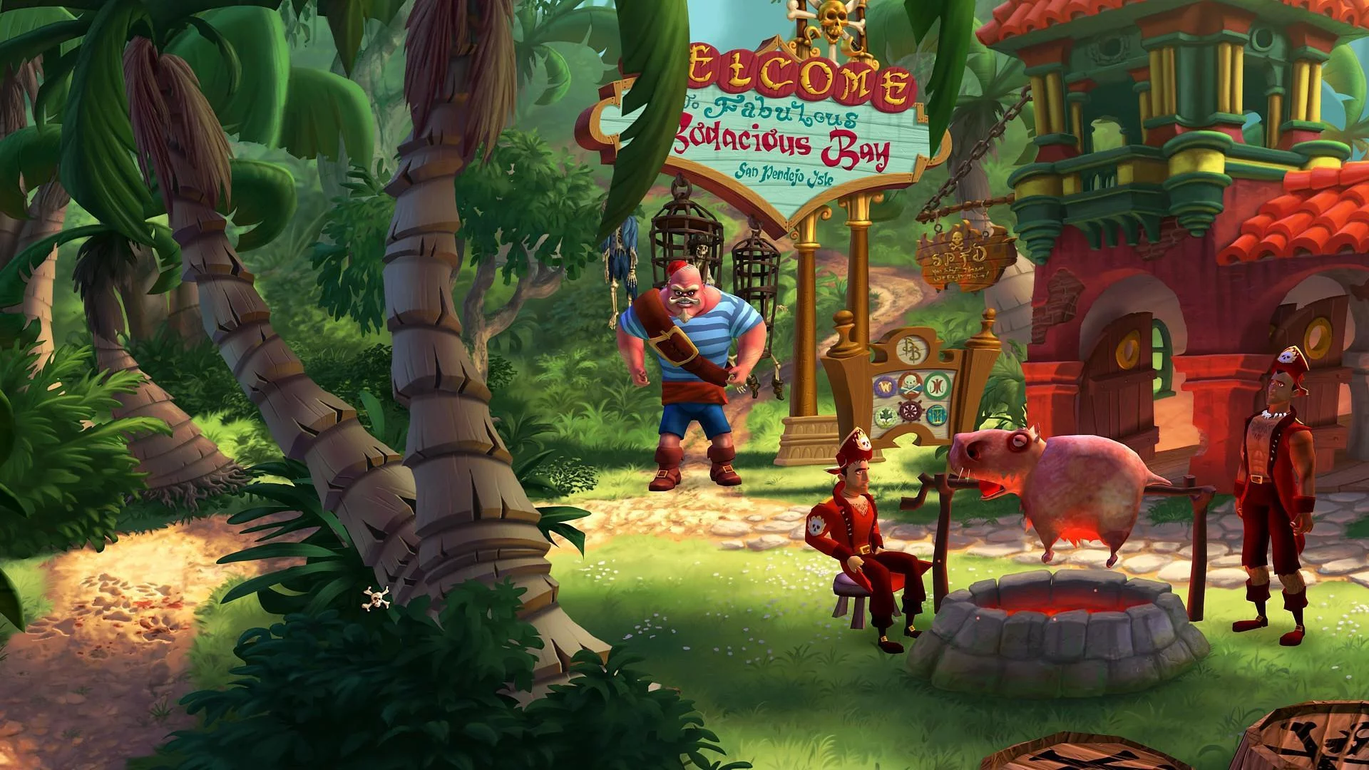 Изображение игры: Duke Grabowski: Mighty Swashbuckler