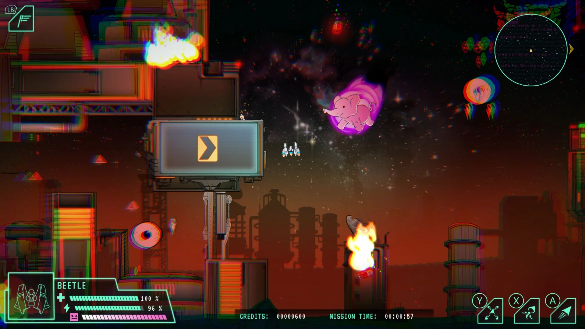 Изображение игры: Lunar Lander Beyond