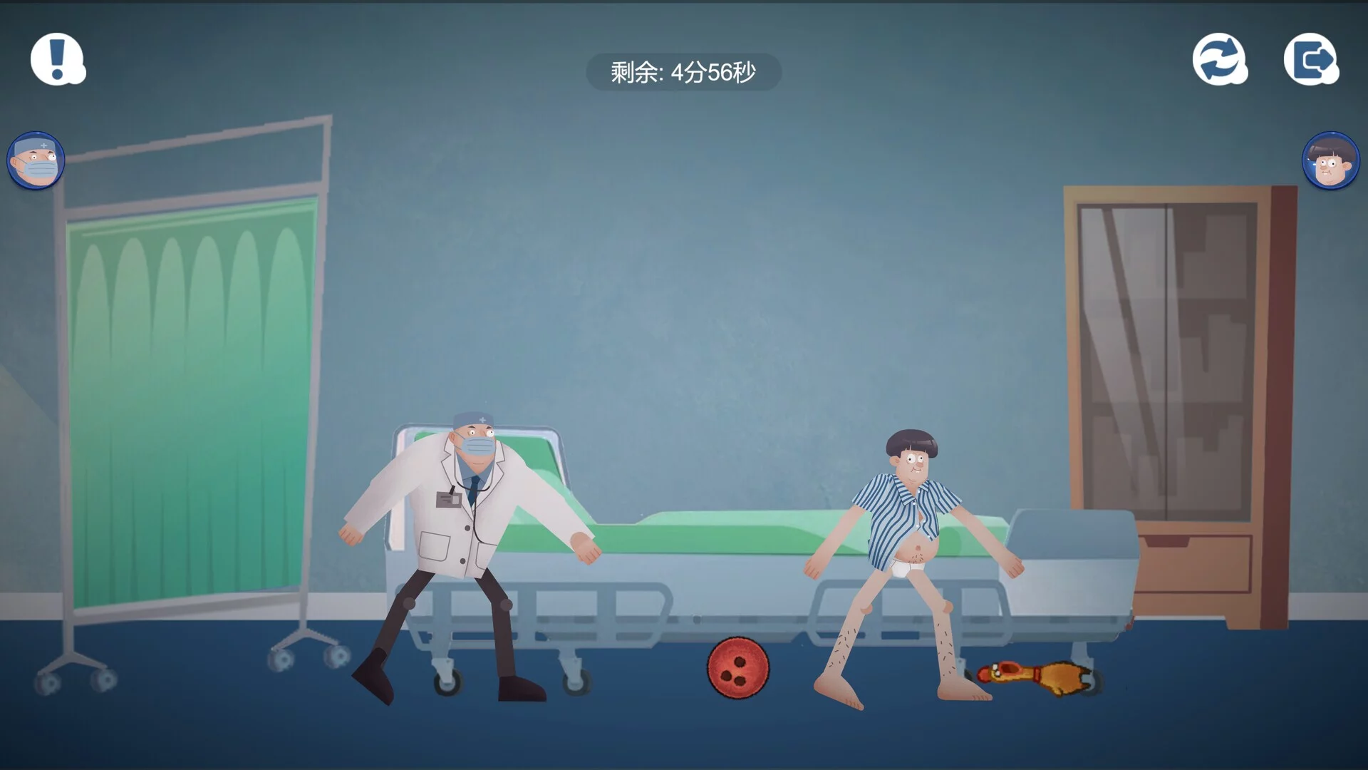 Изображение игры: 我要出院 leaving the hospital