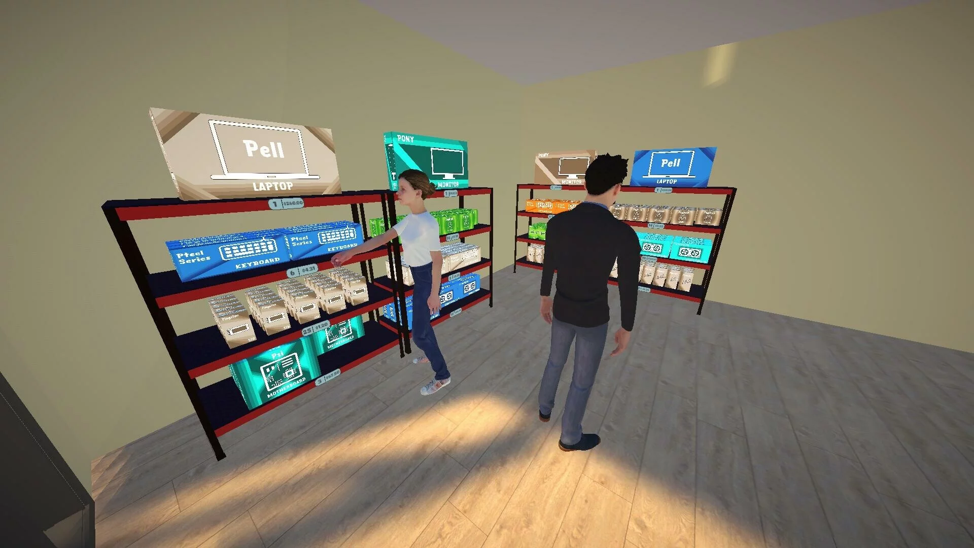 Изображение игры: Tech Shop Simulator