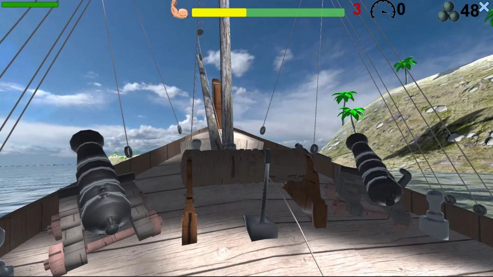 Изображение игры: Pirates. Naval battle