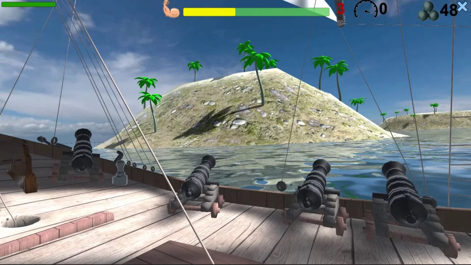 Изображение игры: Pirates. Naval battle