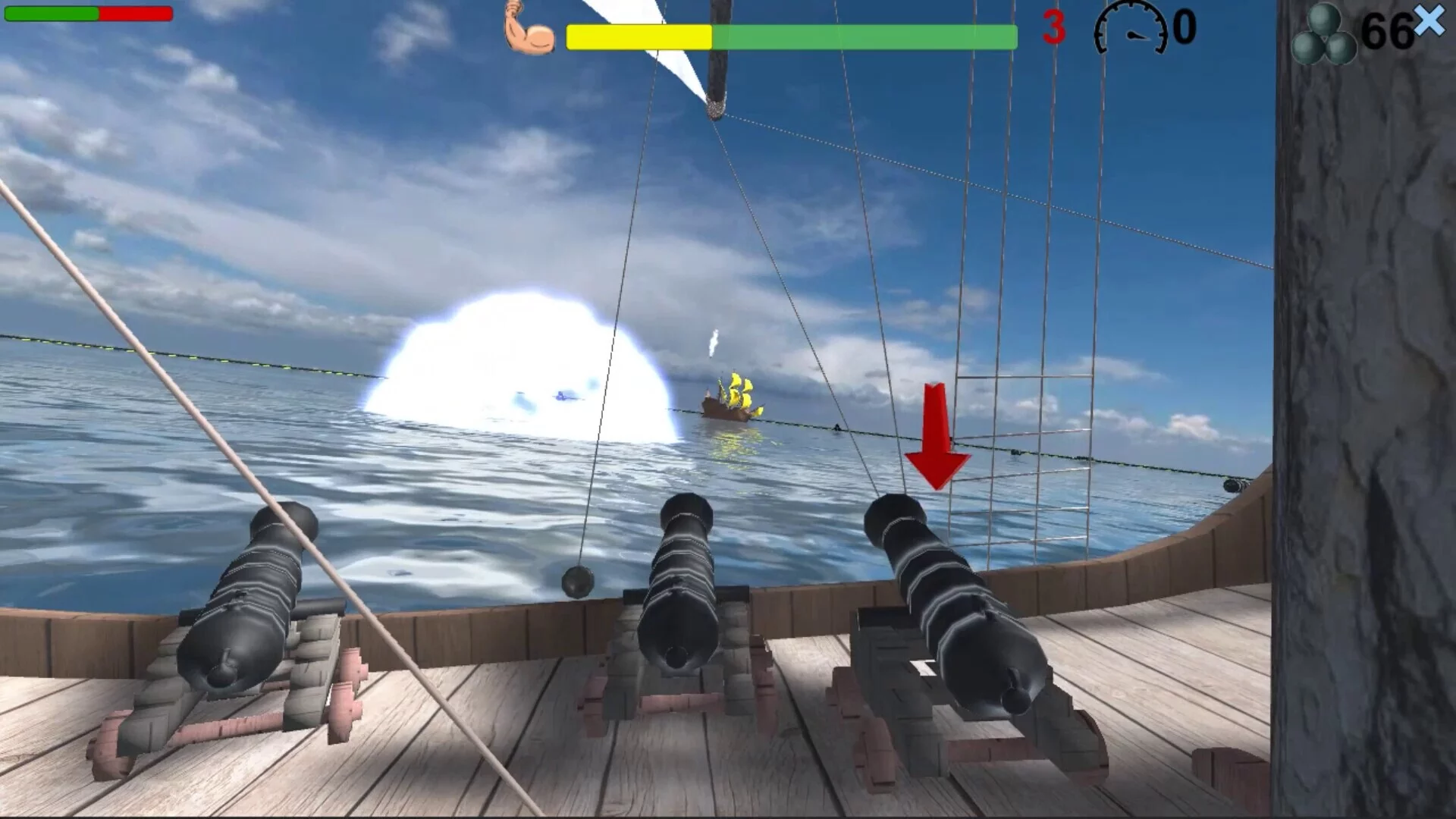 Изображение игры: Pirates. Naval battle