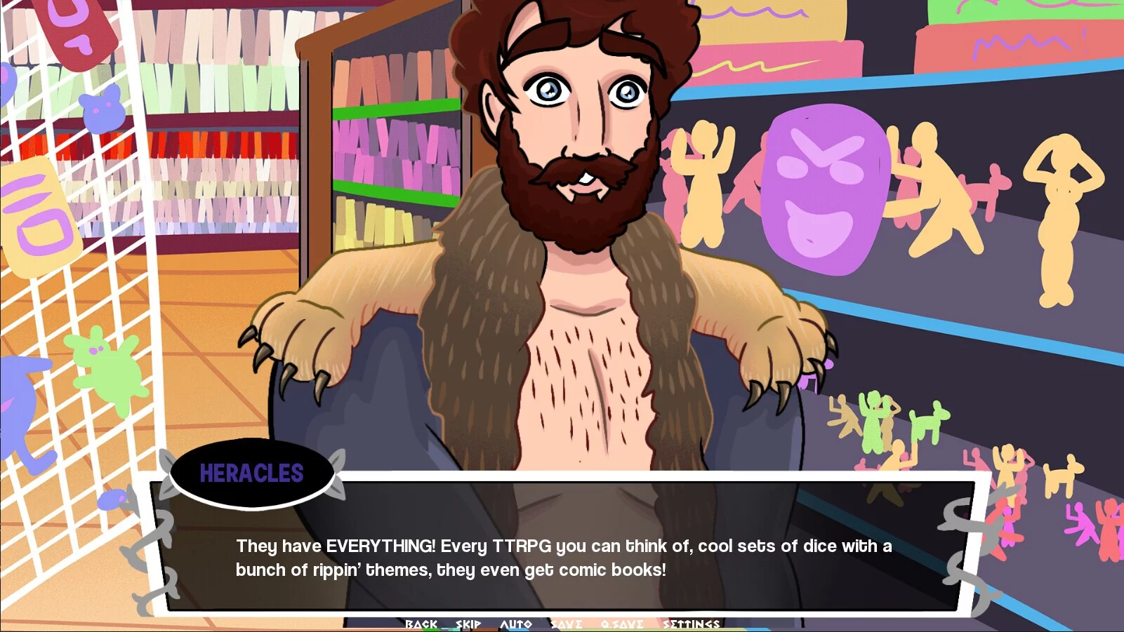 Изображение игры: Oh No! I Died and Woke Up a Greek God!