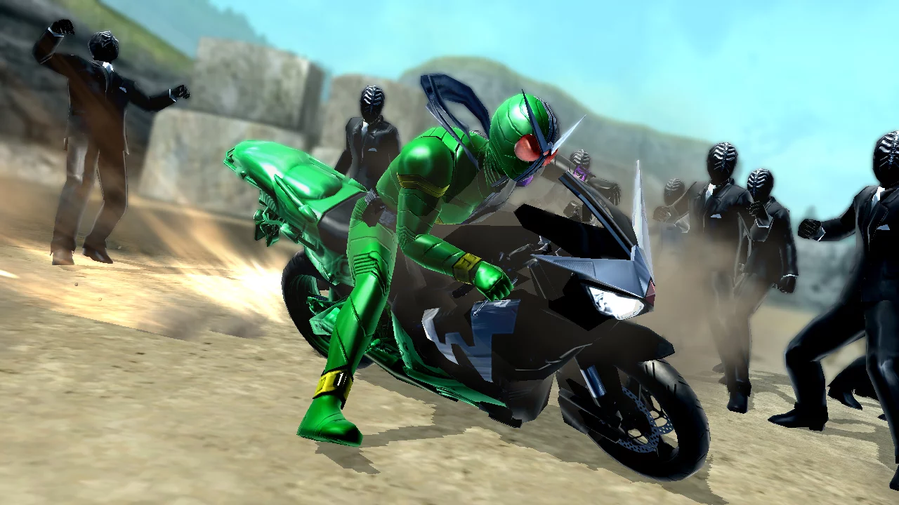 Изображение игры: Kamen Rider: Battride War