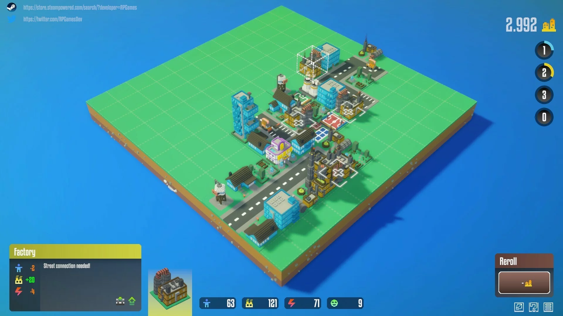 Изображение игры: Tinytown
