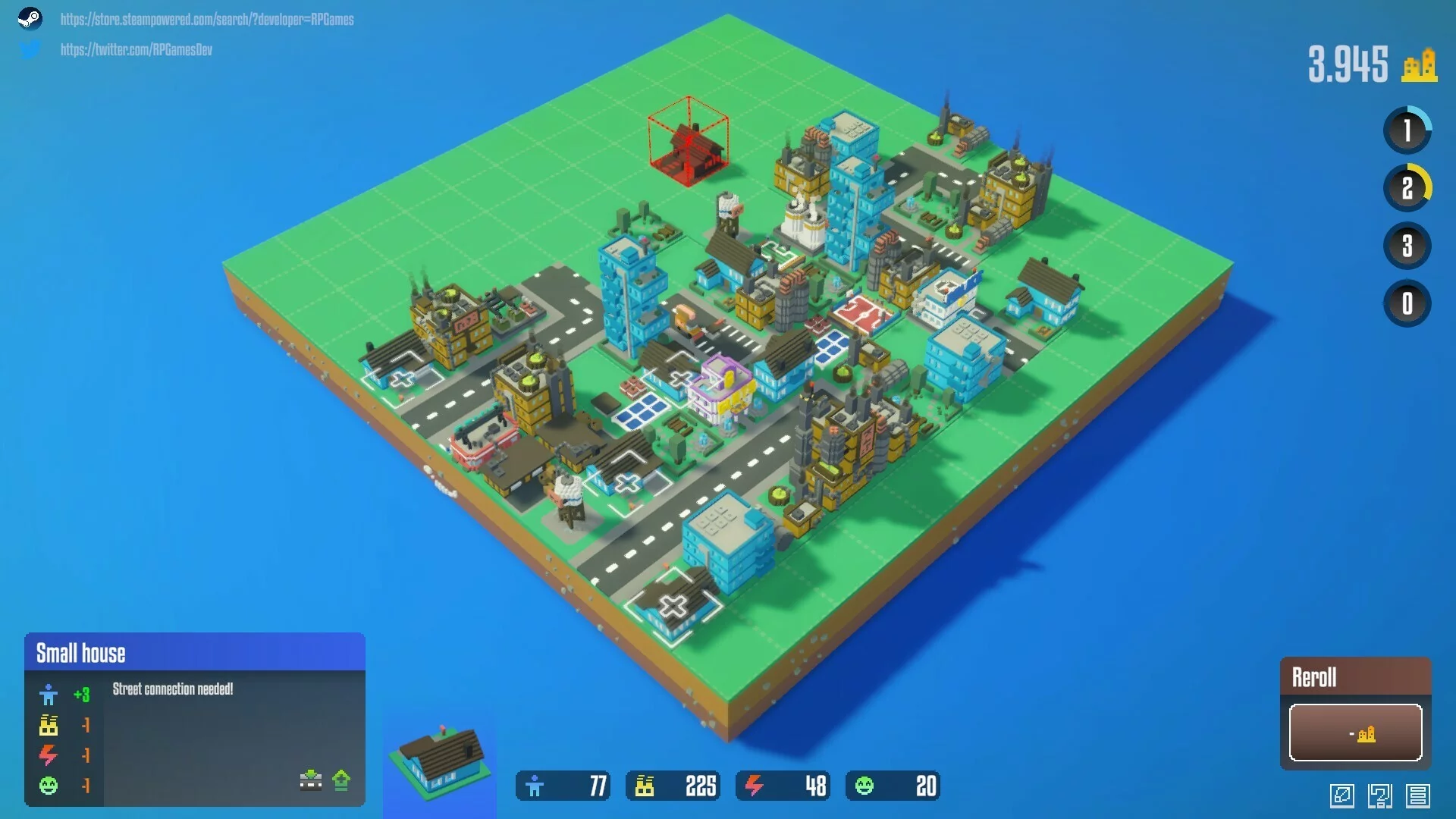 Изображение игры: Tinytown