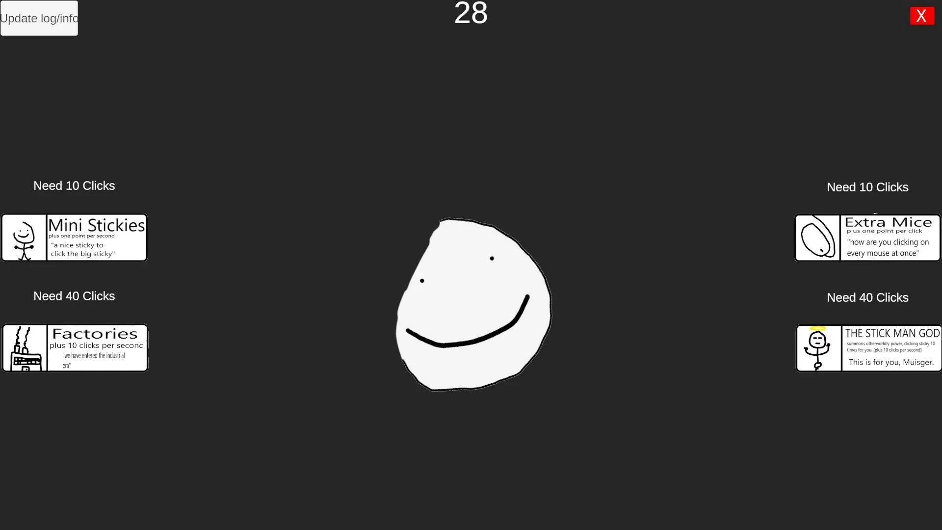 Изображение игры: Sticky Clicker!