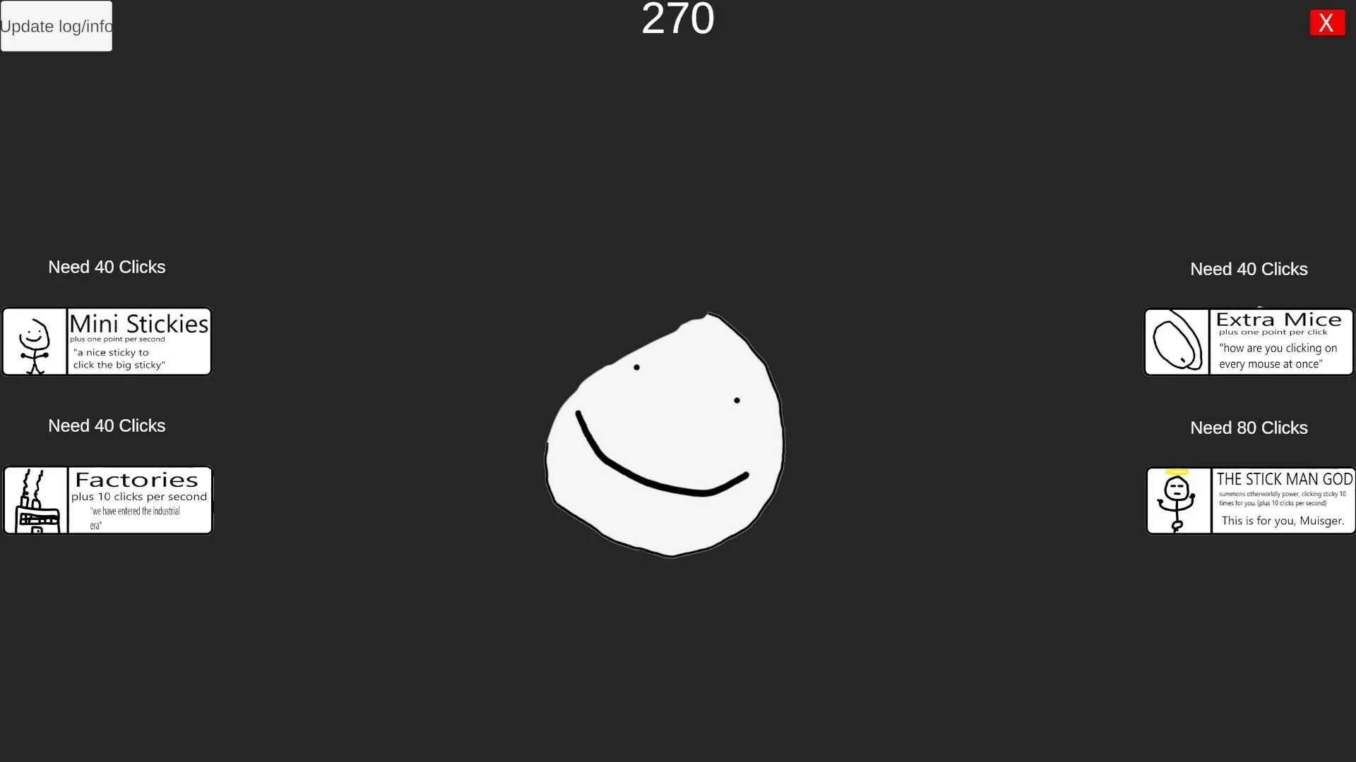 Изображение игры: Sticky Clicker!