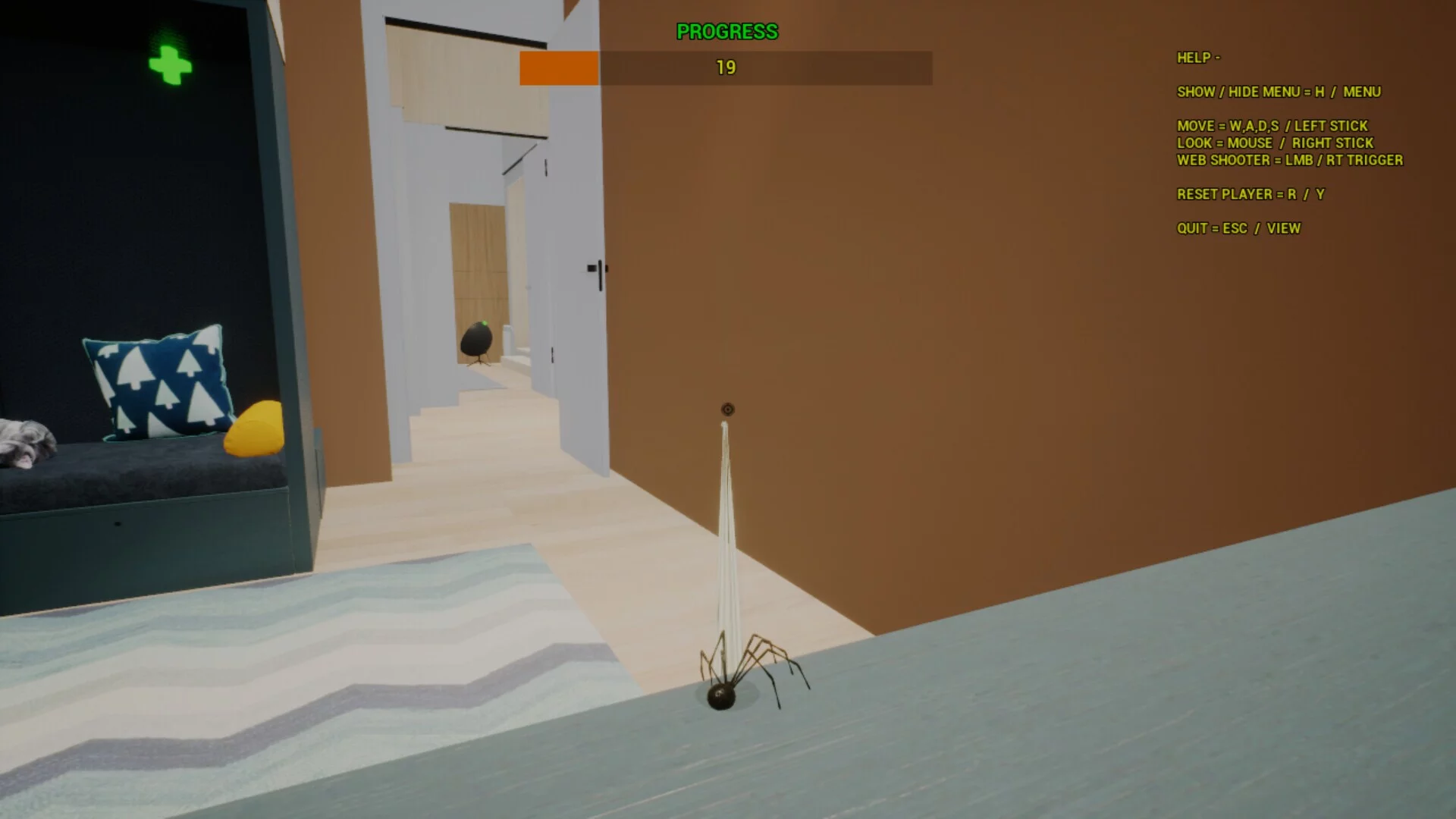 Изображение игры: Multiplayer Spiders
