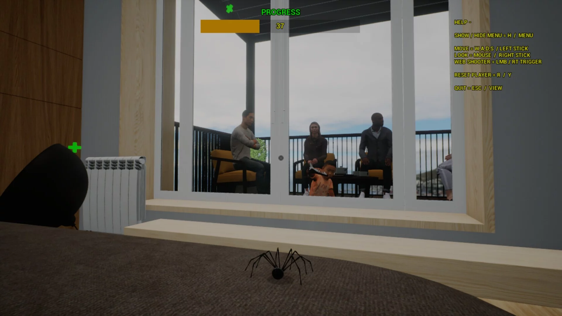 Изображение игры: Multiplayer Spiders