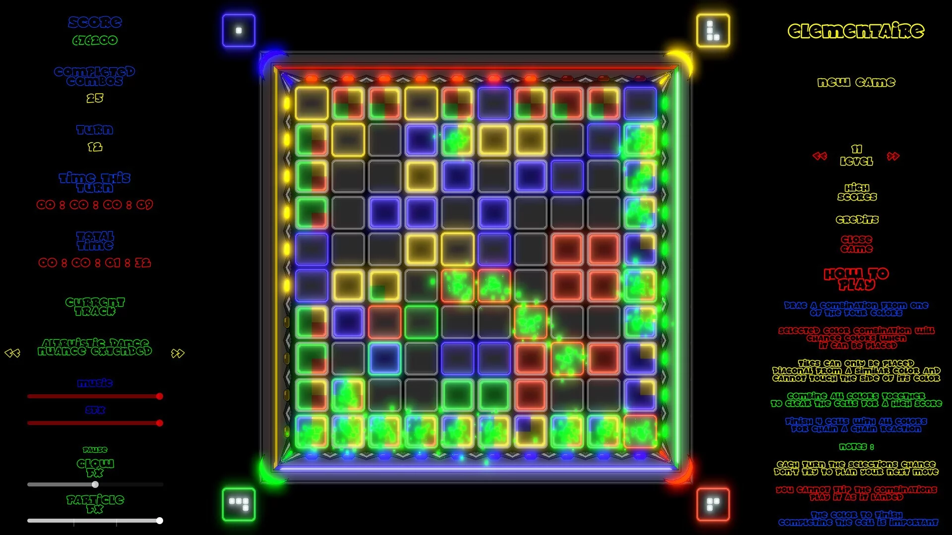 Изображение игры: Elementaire