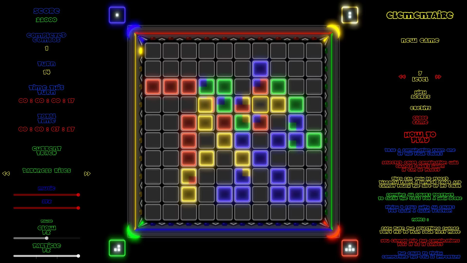 Изображение игры: Elementaire